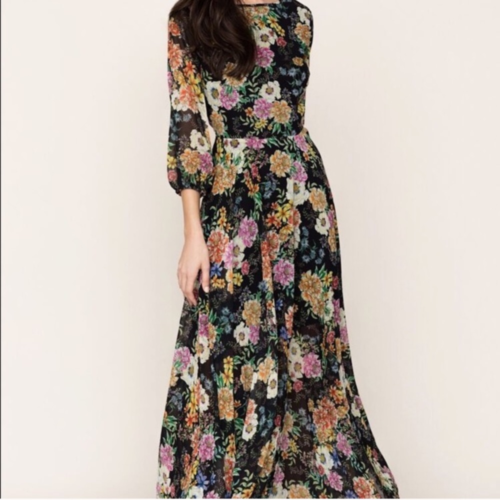 Anthropologie Yumi Kim Woodstock Garden Maxi NWT - Picture 4 of 6